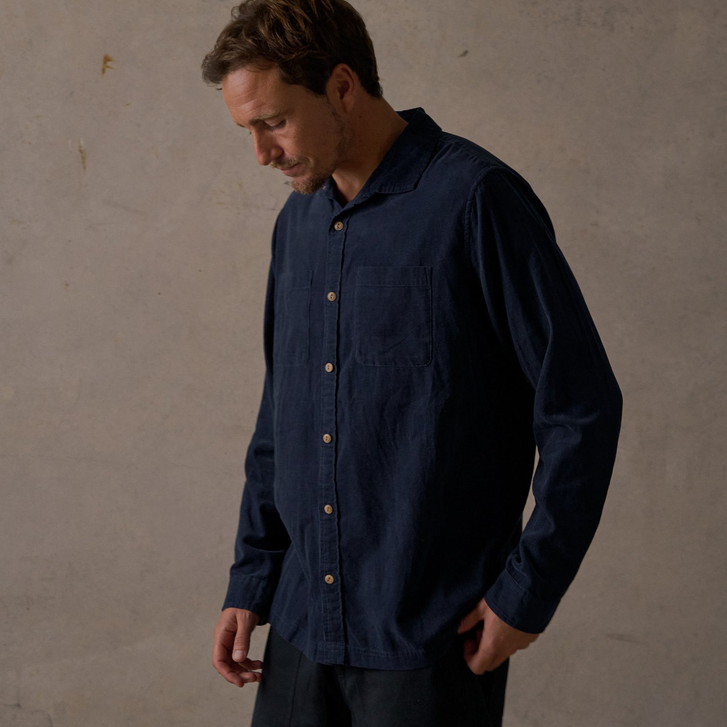 McTavish Washed Cord L/S Shirt