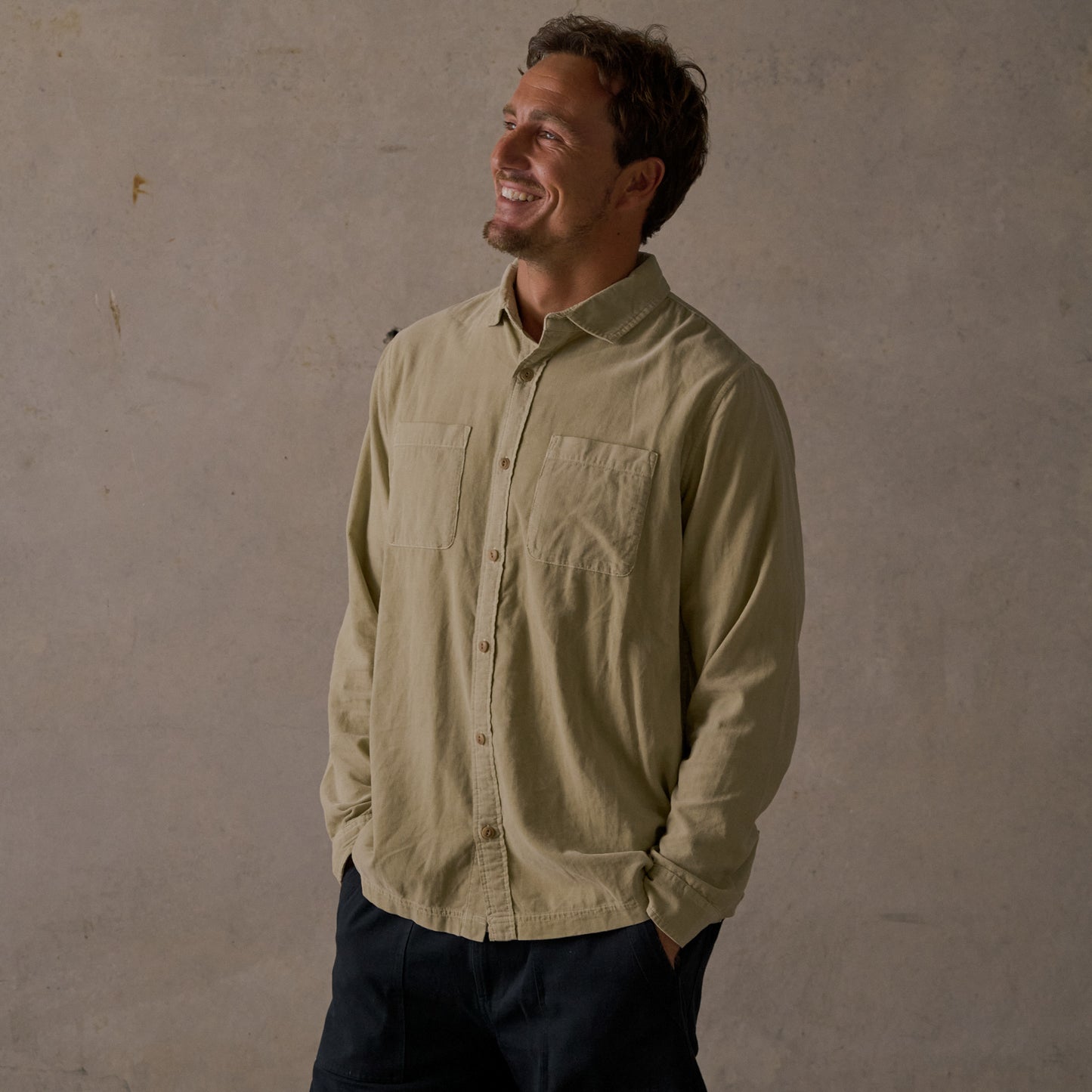 McTavish Washed Cord L/S Shirt