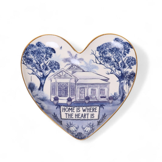 La La Land Pieces of Poetry Heart Shaped Trinket Tray