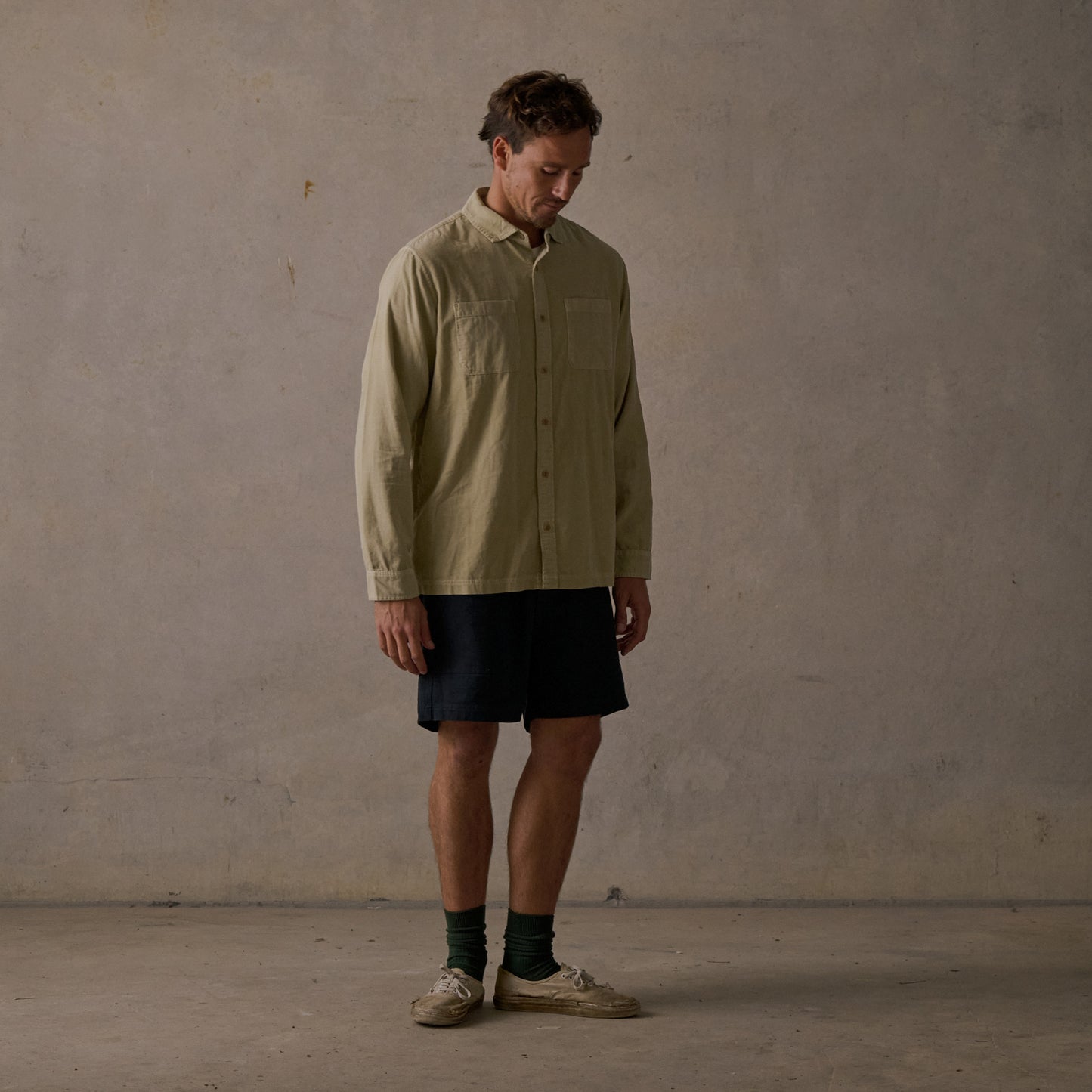 McTavish Washed Cord L/S Shirt