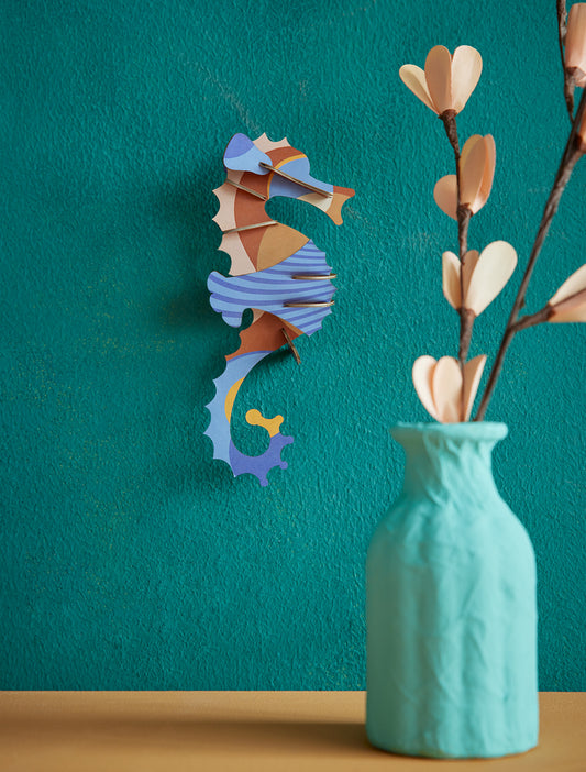 Studio Roof Wall Art Sea Creatures: Blue Ringlet Seahorse