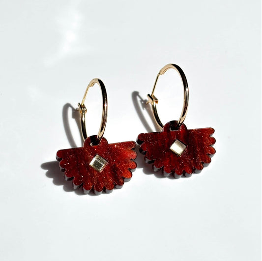 Hagen & Co Fantail Earring