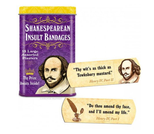 Archie McPhee Shakespearean Insult Bandages