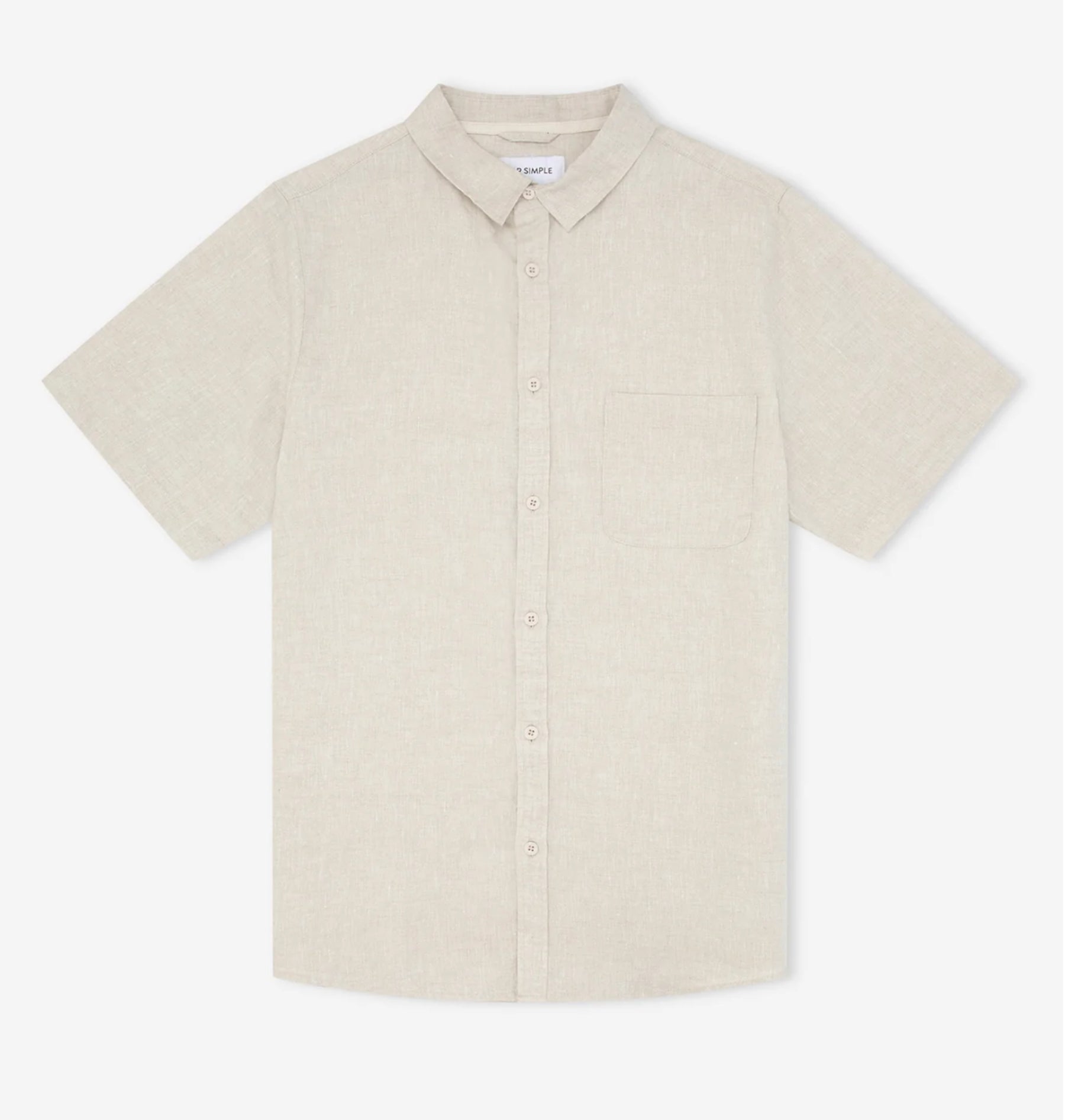 Mr Simple Linen S/S Shirt | Urban Depot Leederville