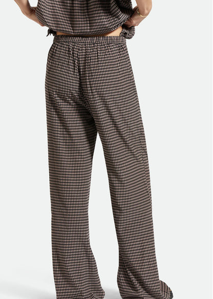 Brixton Hudson Lounge Pant Washed Black/Cinder Grey Diamo