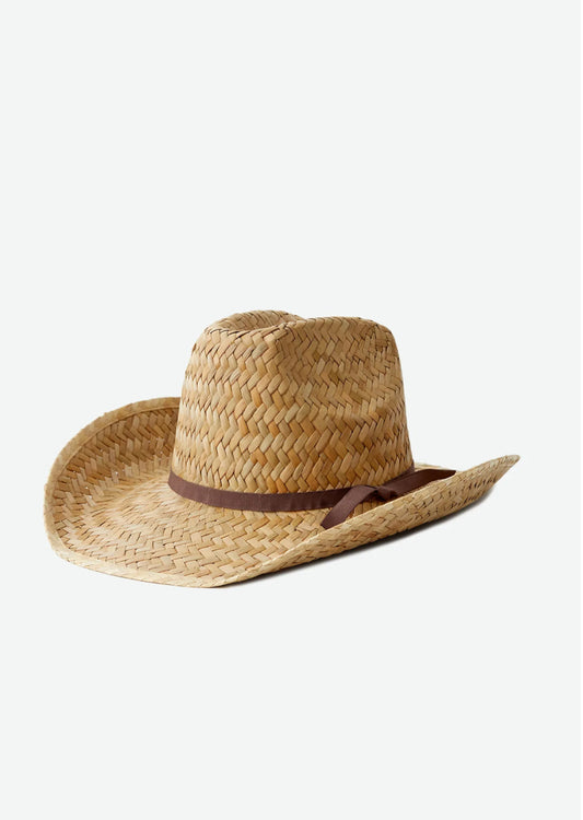 Brixton Houston Straw Cowboy Hat Natural