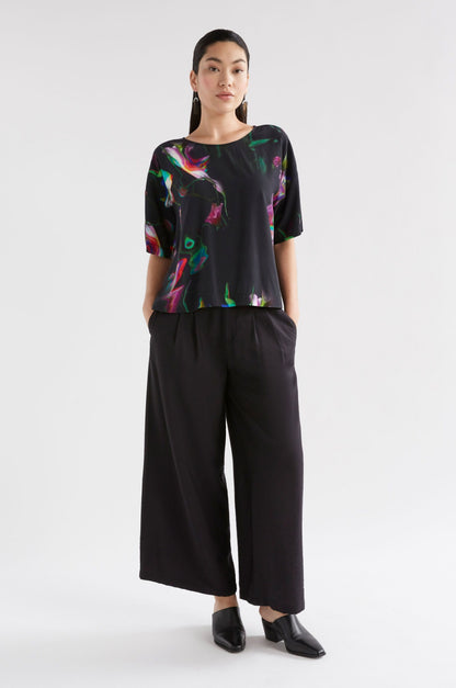 Elk Dela Top Calla Print