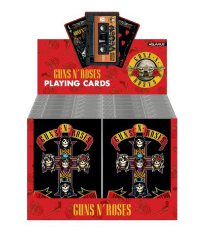 Guns N’ Roses Cassette Playing Cards