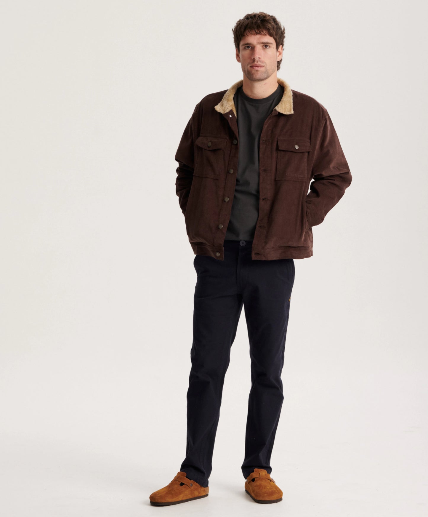 TCSS Warringah Cord Trucker Jacket Tan