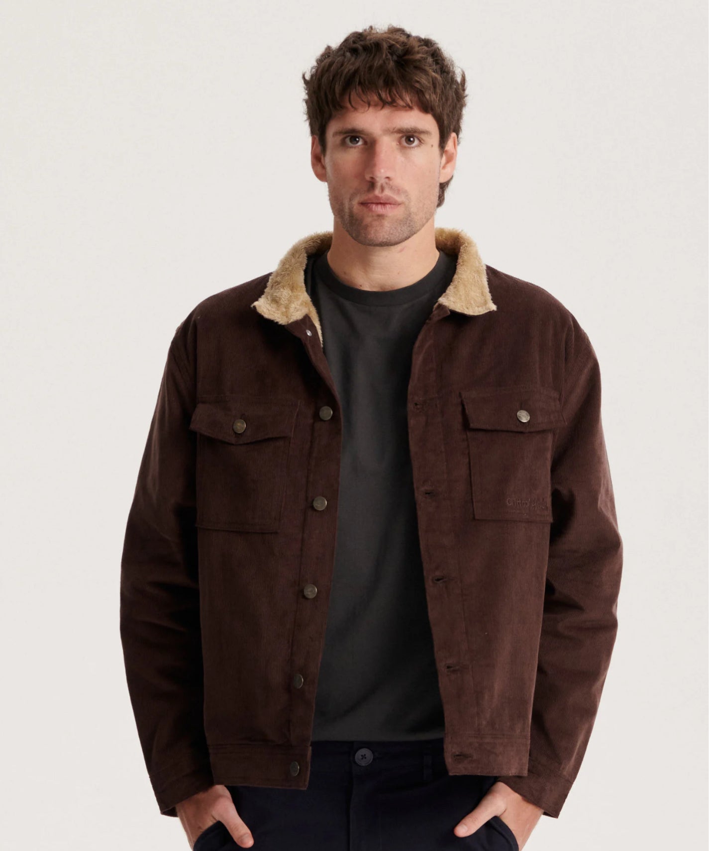 TCSS Warringah Cord Trucker Jacket Tan