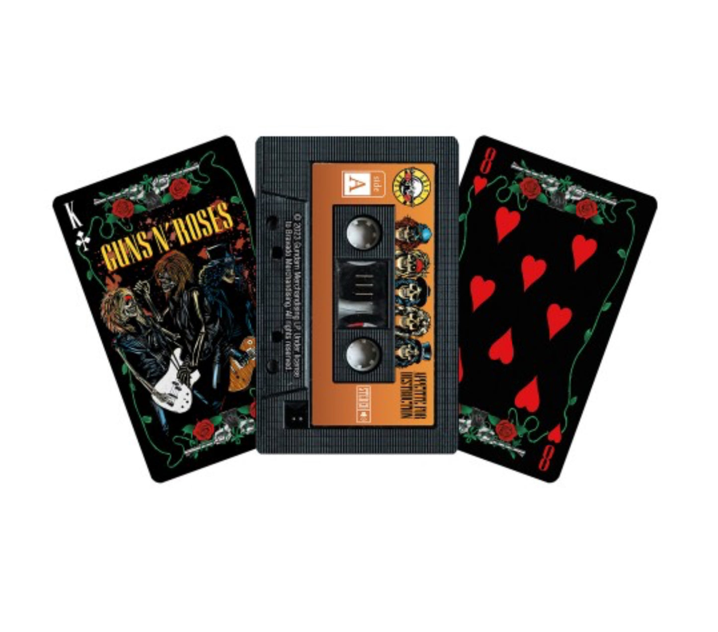 Guns N’ Roses Cassette Playing Cards