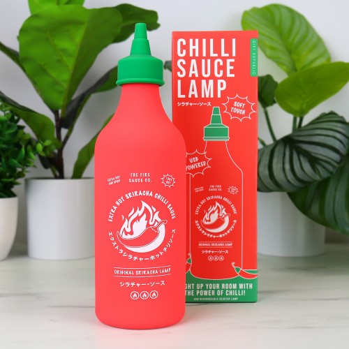 Gift Republic Chilli Sauce Squeezy Lamp