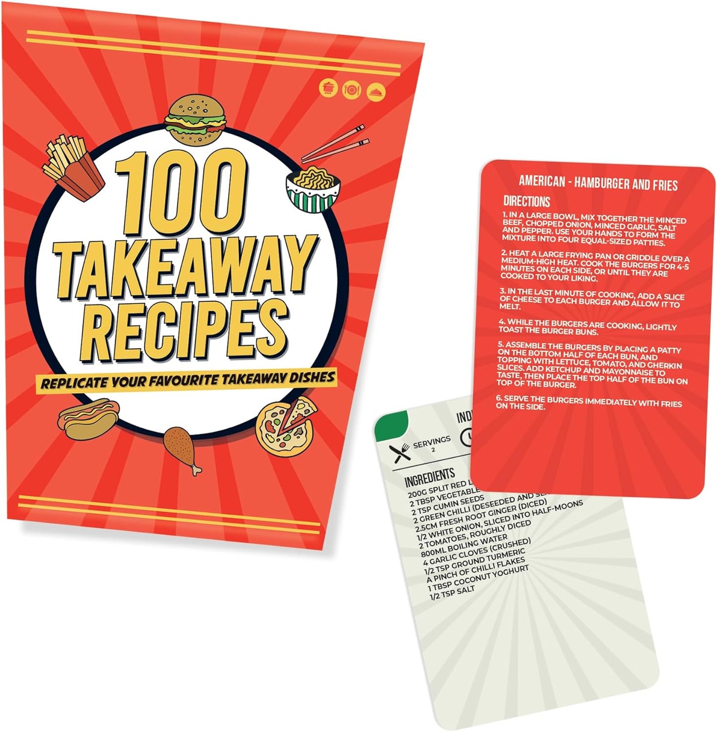 100 Takeaway Recipe Cards