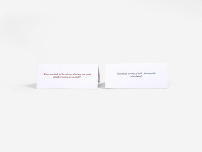 School Of Life Table Talk Place Cards