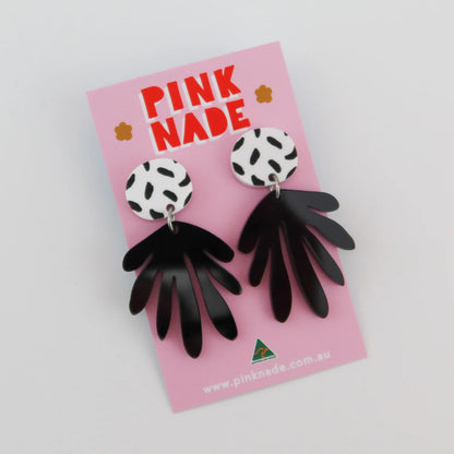 Pink Nade Deanne Dangle Earring Black/Spot