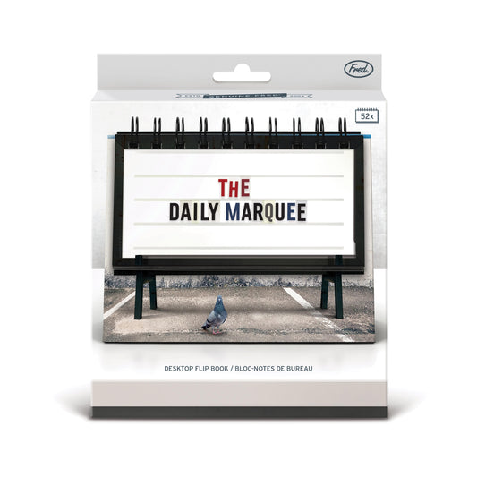 Daily Marquee Desk Flip Book