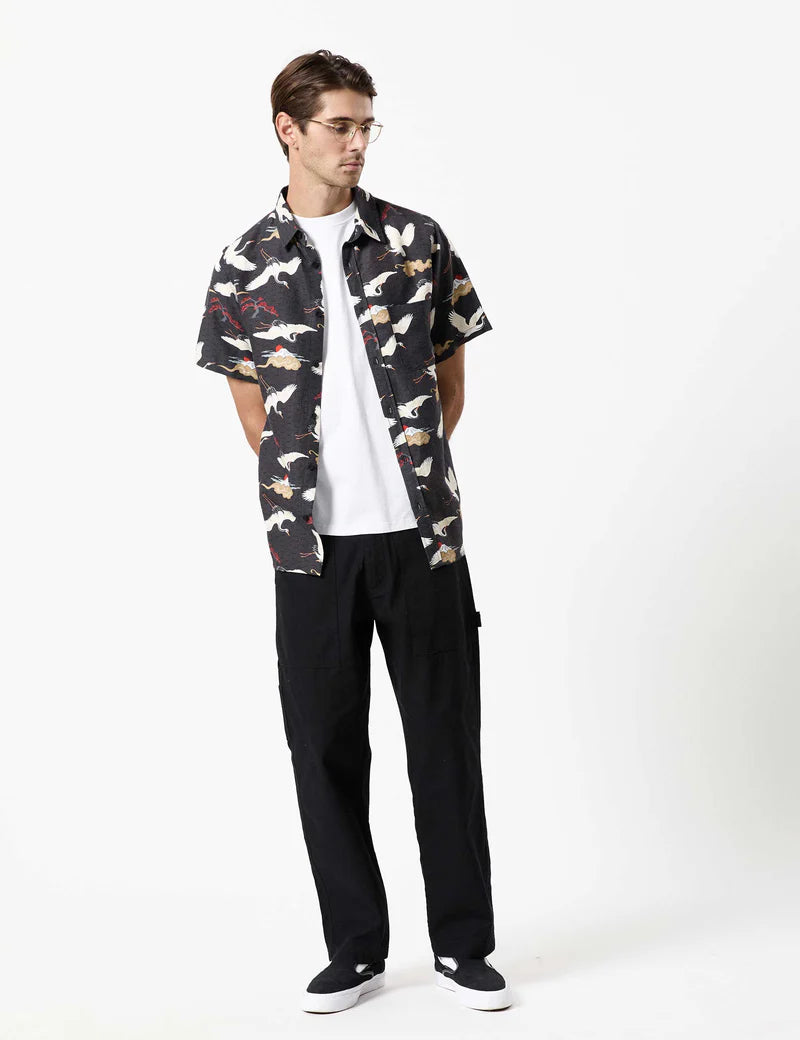 Mr Simple Earl Bowler S/S Shirt Fuji