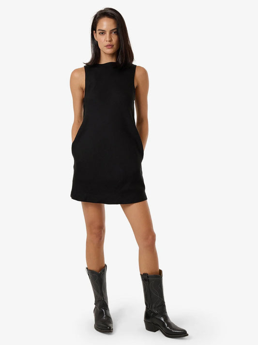 Thrills Ember Arianna Mini Dress Black