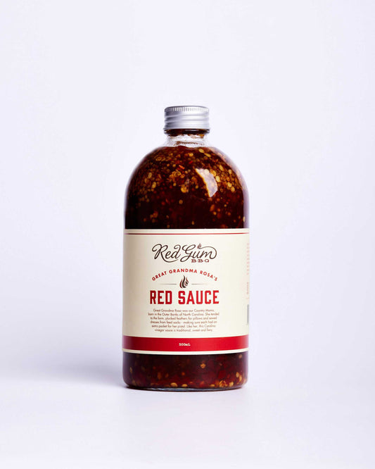 Red Gum BBQ Great Grandma Rosa’s Red Sauce 500ml