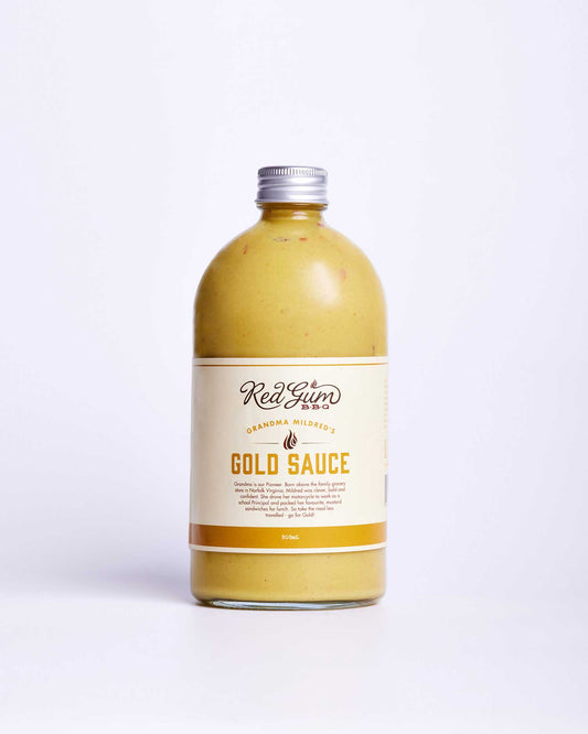 Red Gum BBQ Grandma Mildred’s Gold Sauce 500ml