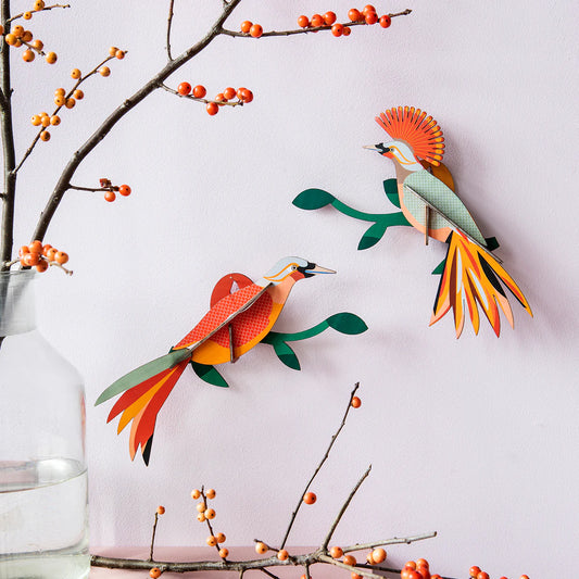 Studio Roof Paradise Birds Wall Art Obi