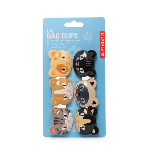 Cat Bag Clips (Set of 6)