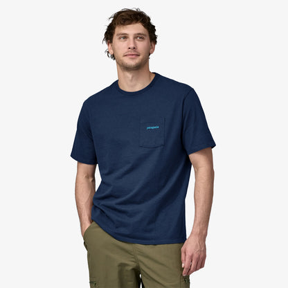 Patagonia Line Logo Ridge Pocket Responsibili-Tee