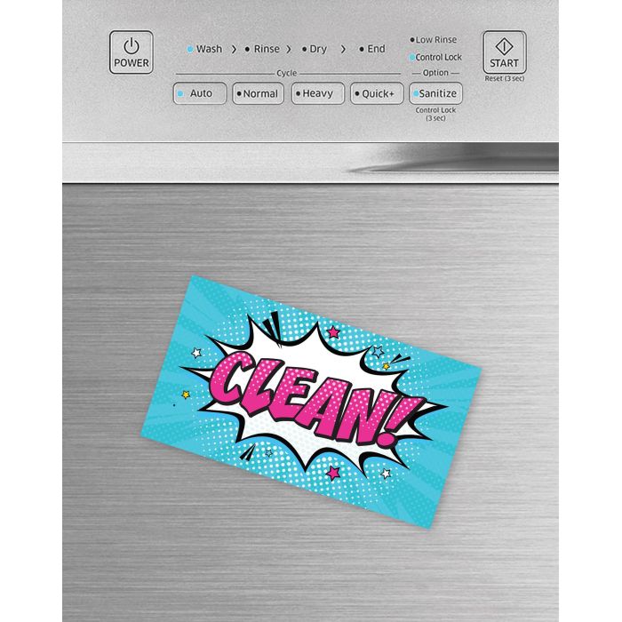 Clean or Dirty Dishwasher Magnetic Sign
