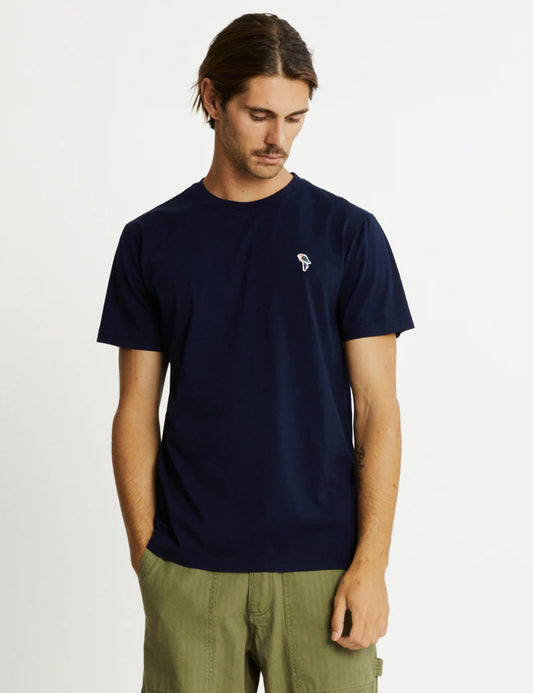 Mr Simple Chapman Rosella Tee Navy