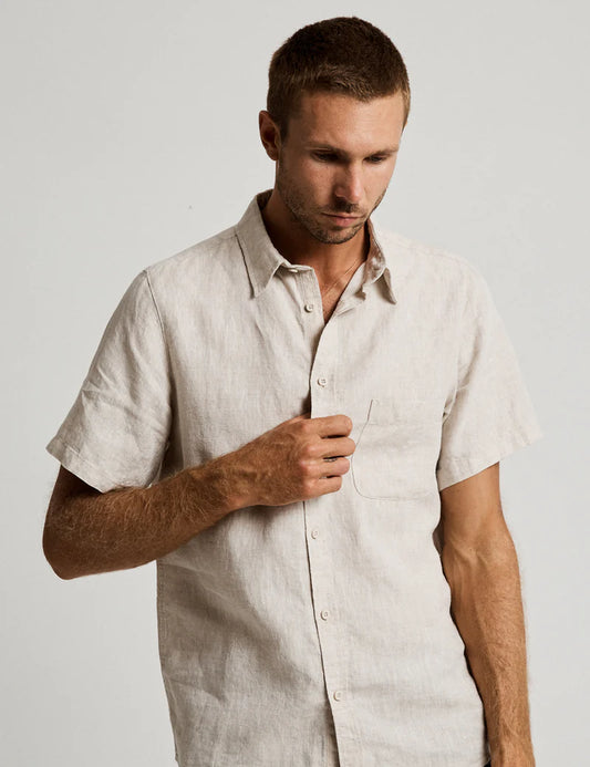 Mr Simple Linen S/S Shirt