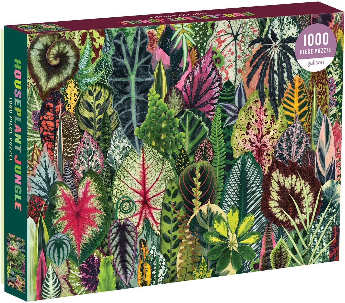 Galison Houseplant Jungle 1000pc Puzzle