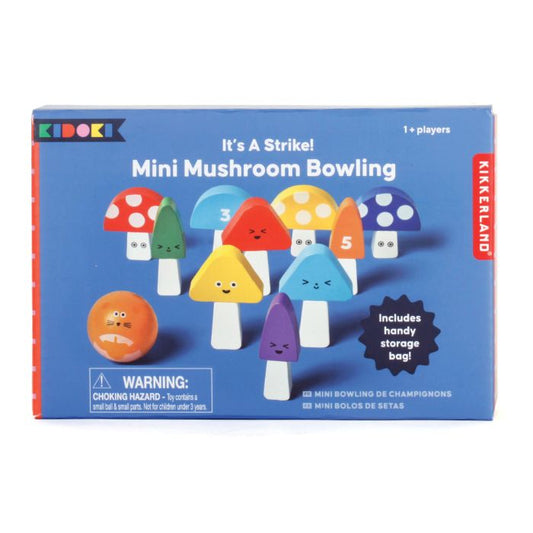 It’s a Strike Mini Mushroom Bowling