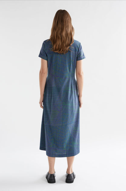 Elk Hanen Jersey Dress Lineal Print