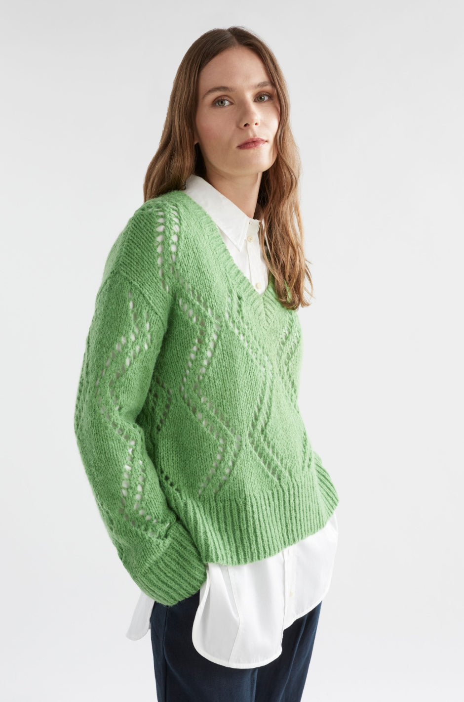 Elk Sirona Sweater Celery Green