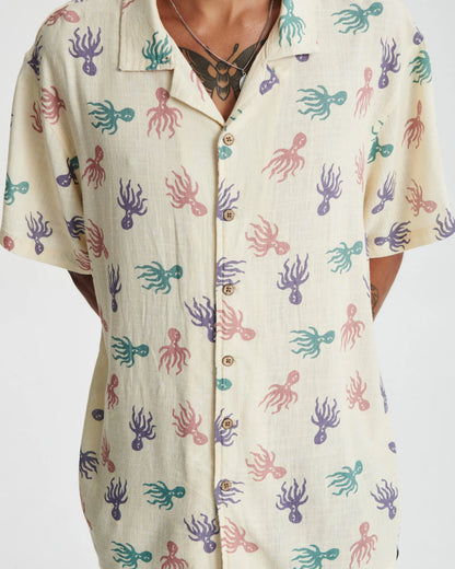 TCSS Occy Resort Shirt Ecru