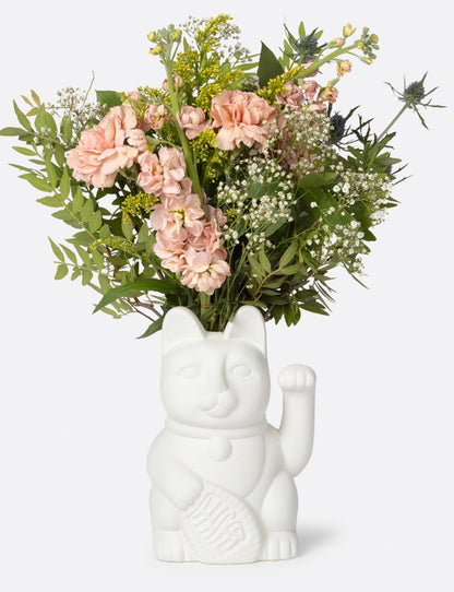 DOIY Neko Vase White